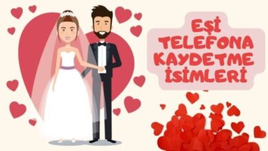 Eşimi Telefona Kaydetme İsimleri: Romantik ve Anlamlı İsim Seçenekleri