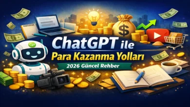ChatGPT ile para kazanma yolları 2026 güncel rehber kapak görseli